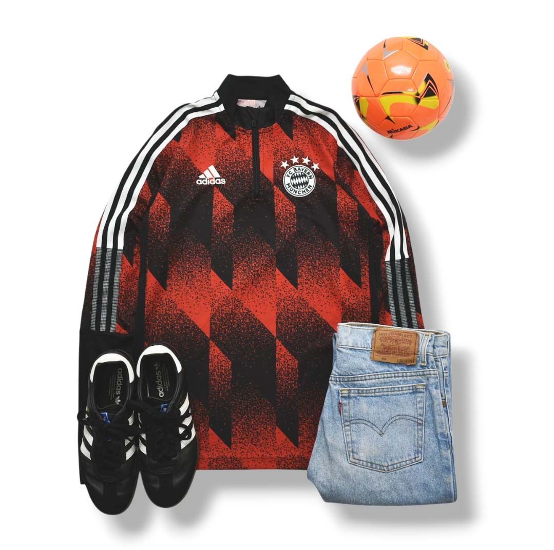 激レア☆90s アディダス バイエルン・ミュンヘン センターロゴ スウェット 美品】 アディダス adidas バイエルン ミュンヘン Bayern Munchen 2020