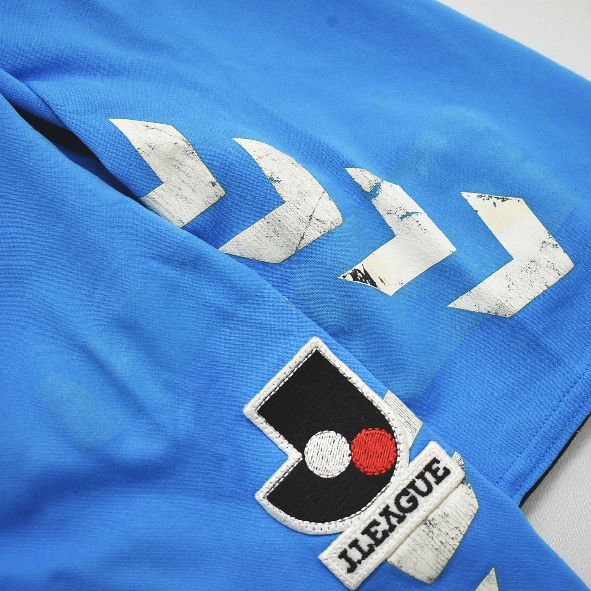 日本製 ヒュンメル hummel 横浜FC 2009 HOME 1st ＃19 難波宏明 
