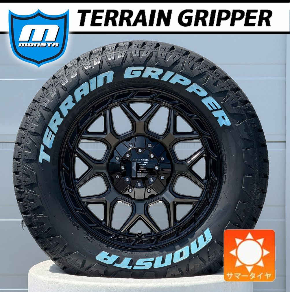 【新品4本】デリカD5 エクストレイル RAV4｜16インチ タイヤホイール MONSTA TERRAIN GRIPPER 215/70R16 LEXXEL InFerno 1台分