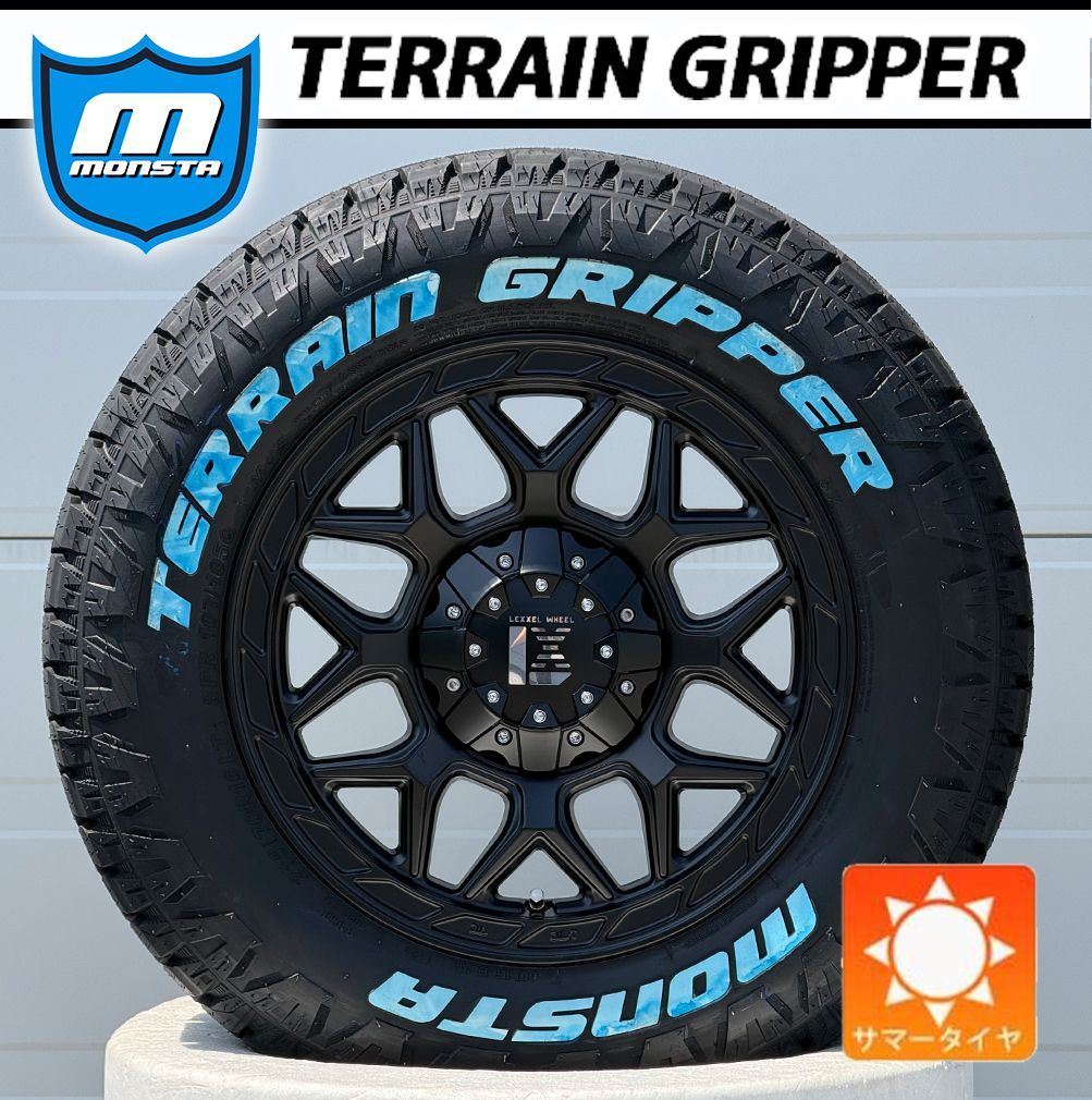 【新品4本】デリカD5 エクストレイル RAV4｜16インチ タイヤホイール モンスタ テレングリッパー 215/70R16 LEXXEL InFerno 1台分