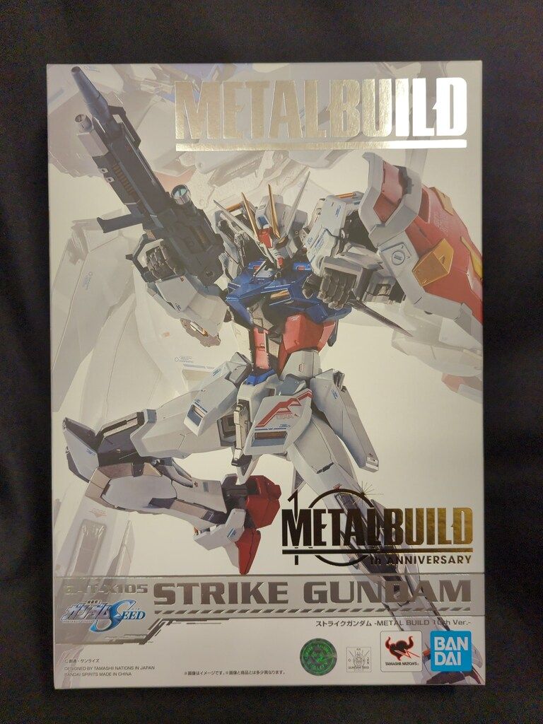 BANDAI SPIRITS METAL BUILD 機動戦士ガンダムSEED ストライクガンダム METAL BUILD 10th Ver.