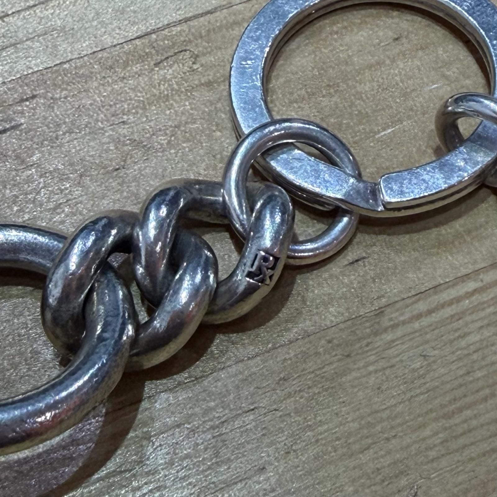 参考上代159500円 ANTIDOTE BUYERS CLUB Engraved Classic Key Chain