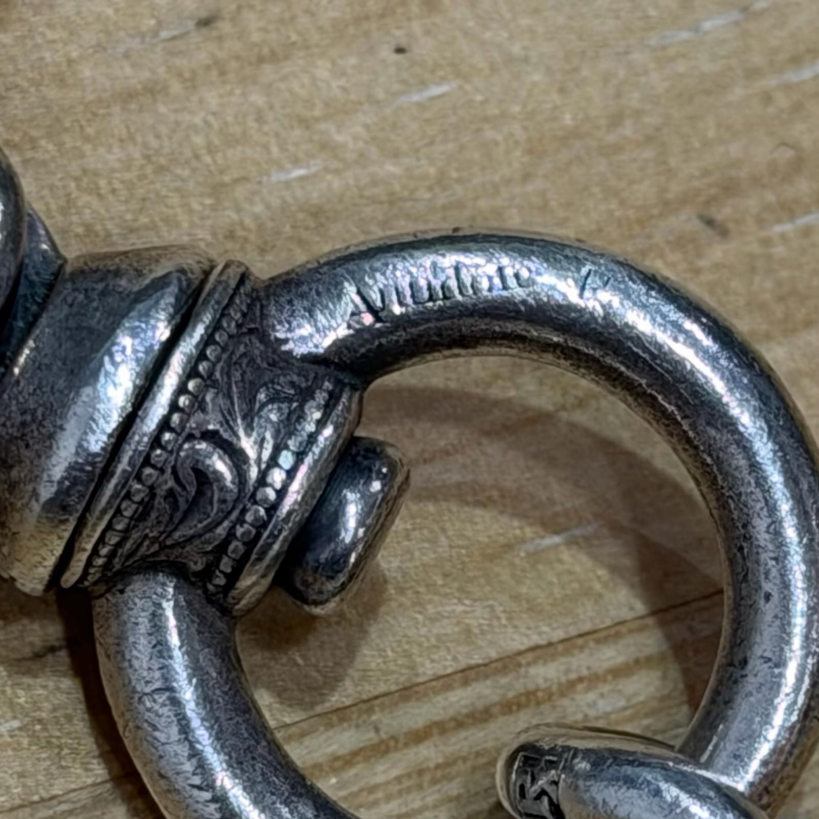 参考上代159500円 ANTIDOTE BUYERS CLUB Engraved Classic Key Chain