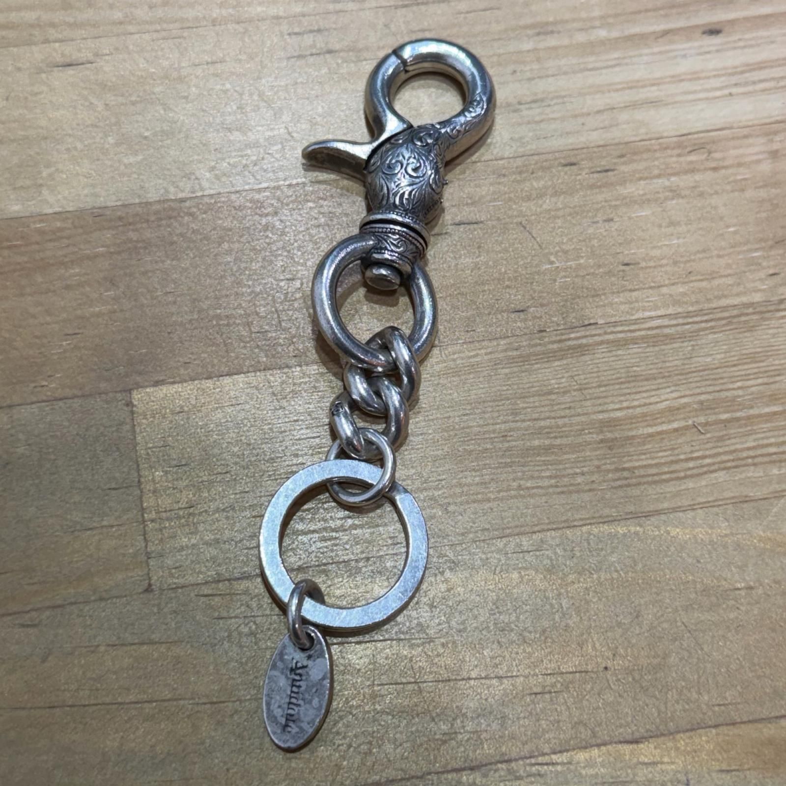 参考上代159500円 ANTIDOTE BUYERS CLUB Engraved Classic Key Chain