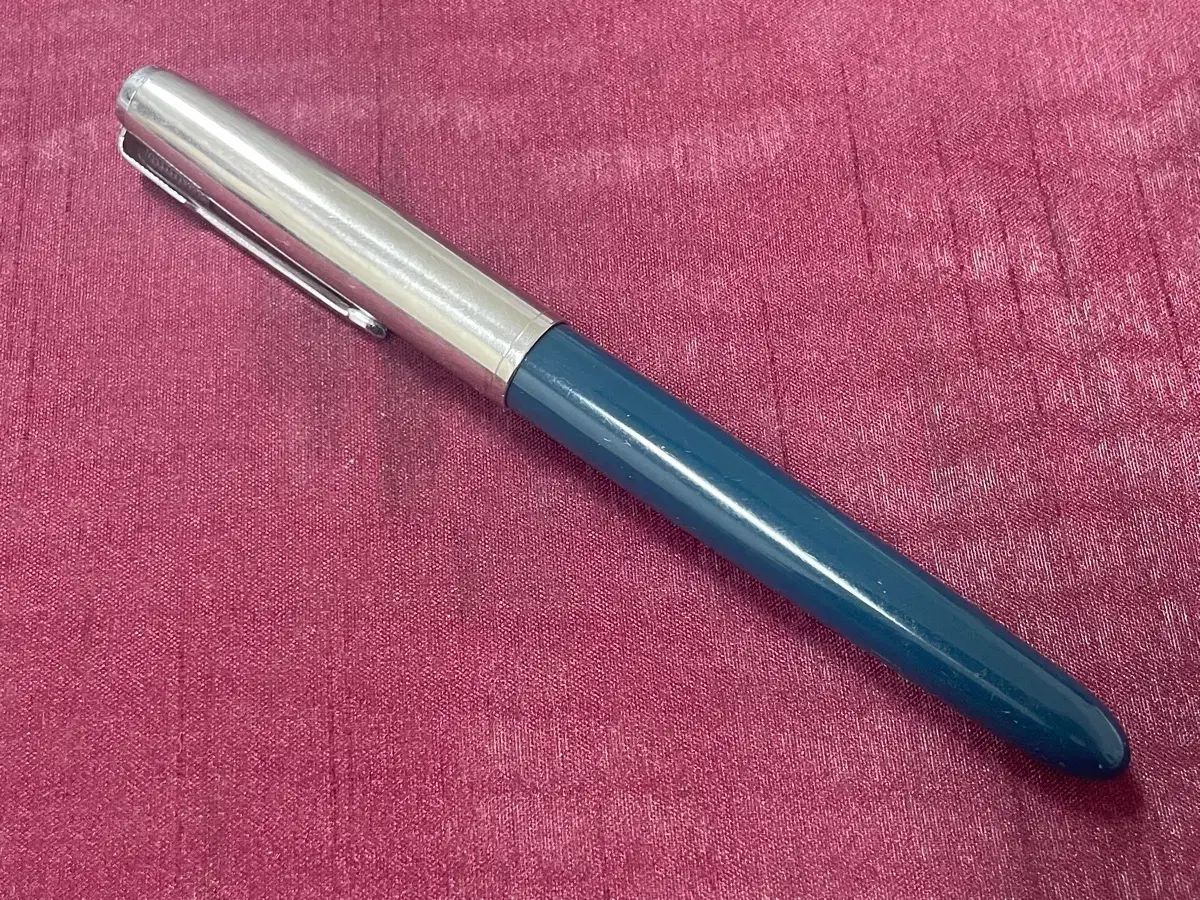 パーカ 万年筆 51 ラスタルロイ キャップ ティル ブルー 14K M닙 17,841円