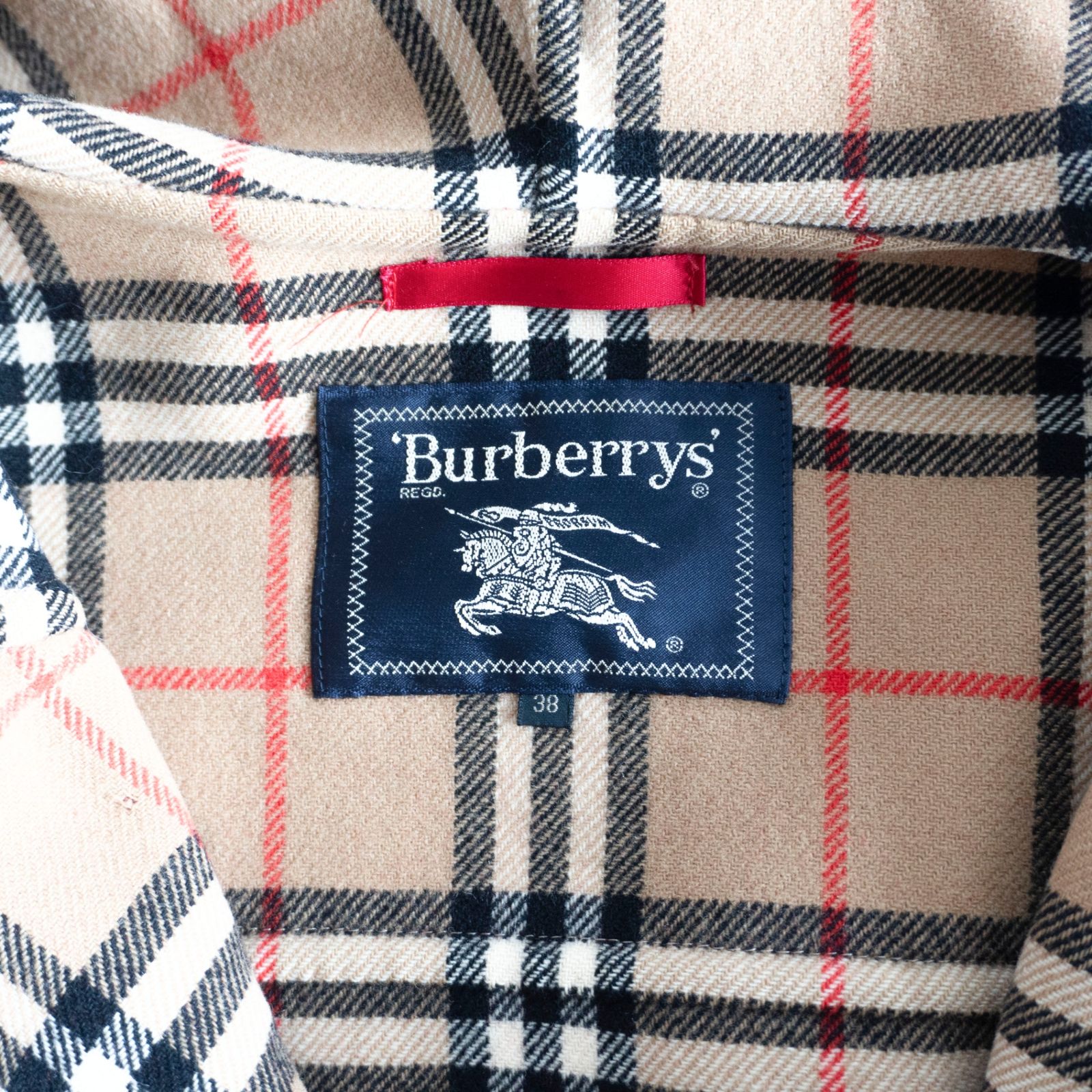 雰囲気抜群】 BURBERRYS 【ウール カシミヤ フーデット コート】38