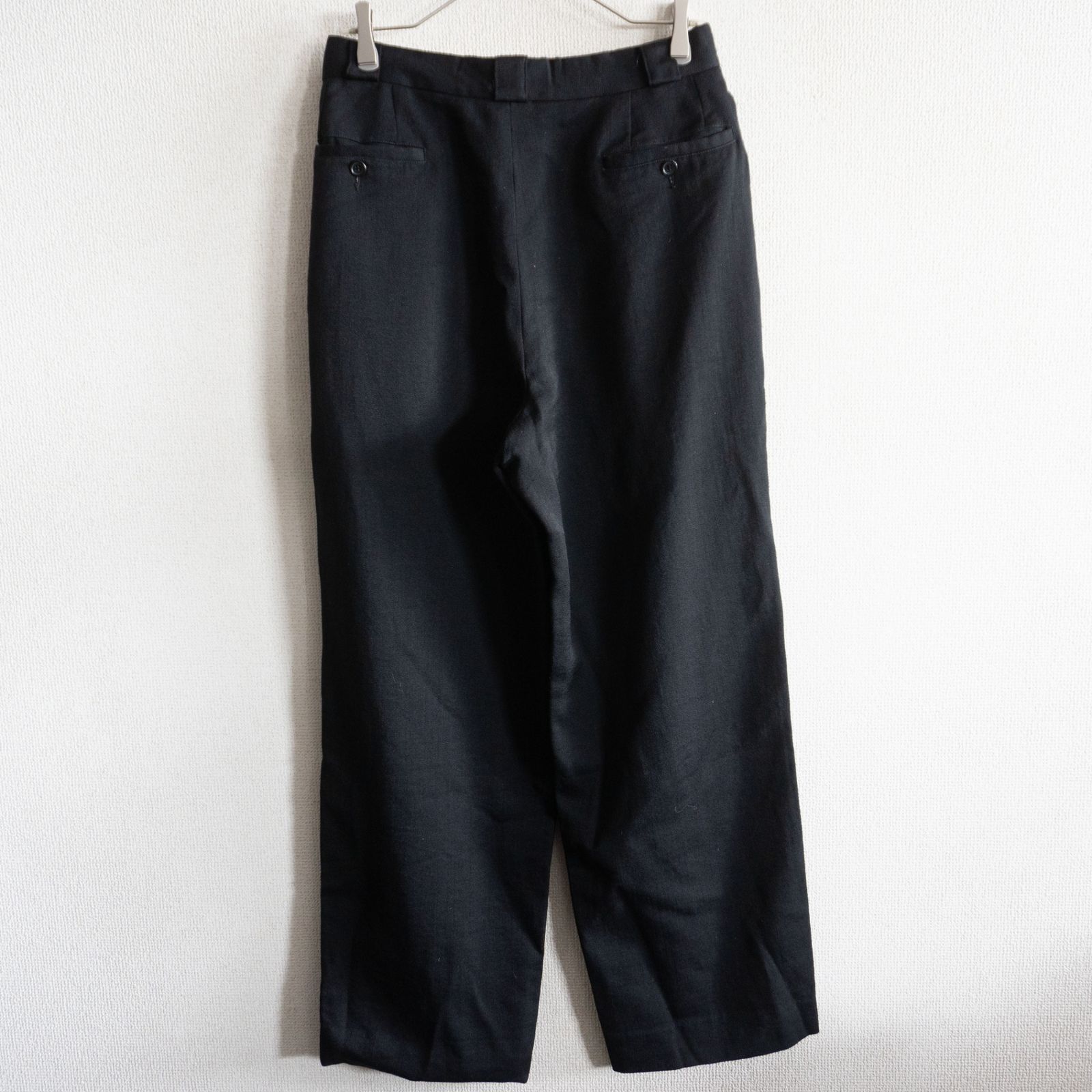 美品】GIORGIO ARMANI【90s 2タック ワイド スラックスパンツ 】31