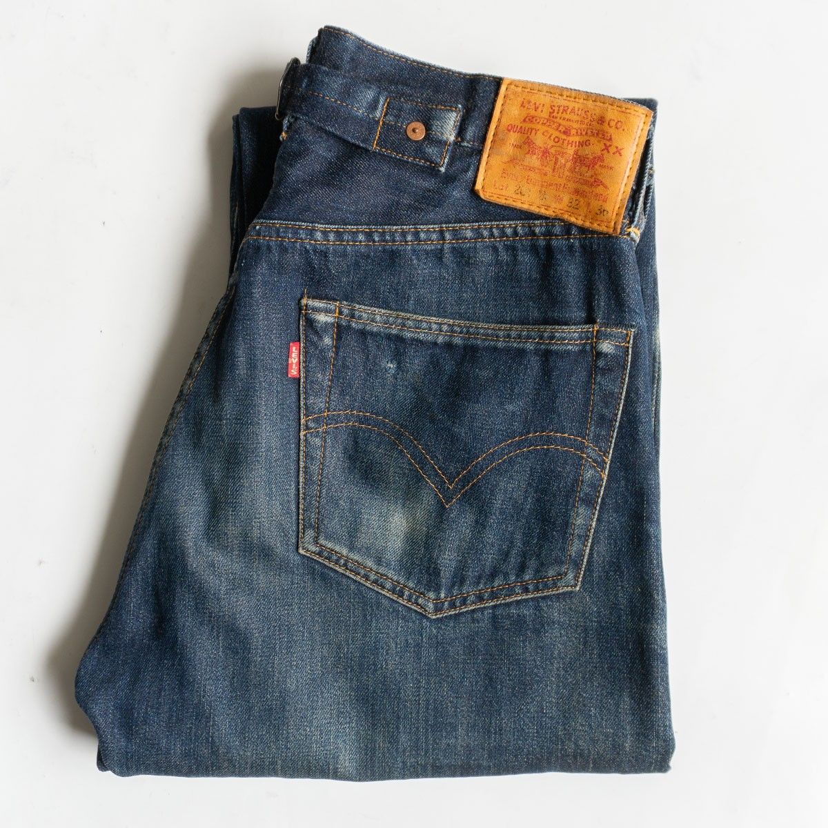 Levi's 201 XX ジーンズ W32 L36 USA バレンシア バレンシア製】 LEVI'S 【201XX ビッグE デニムパンツ 】32×36