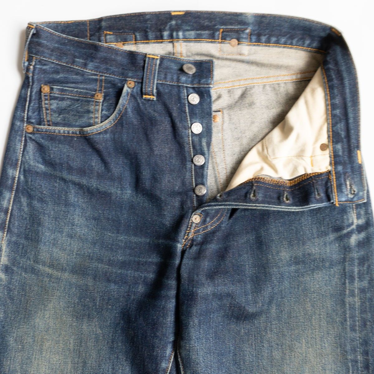 バレンシア製】 LEVI'S 【201XX ビッグE デニムパンツ 】32×36