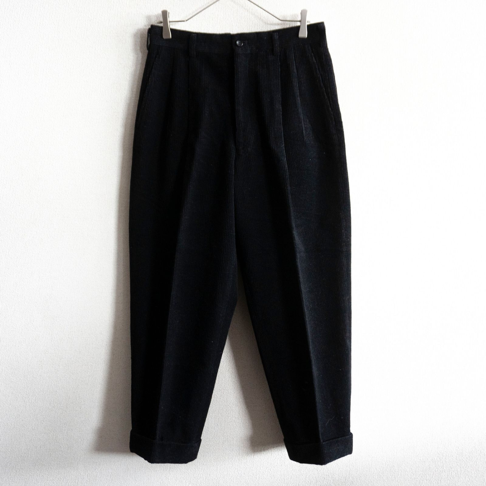 【AD1994/アーカイブ】COMME des GARCONS HOMME【90S 2タック コーデュロイ スラックスパンツ】S コムデギャルソン オム 26060649