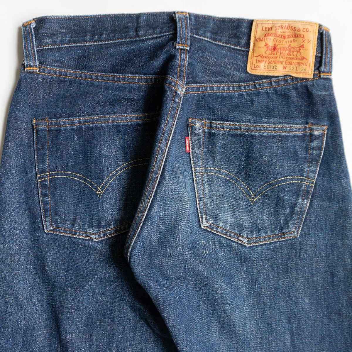 バレンシア製】 LEVI'S 【 47501 / 501XX ビッグE デニムパンツ 】32