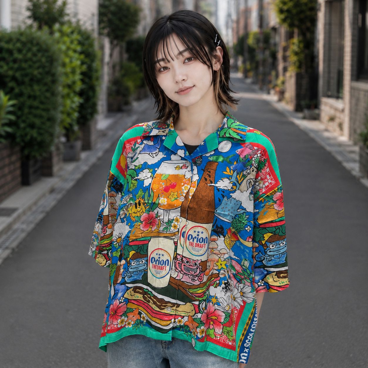 ScoLar】Orion×ScoLar スカーフ柄シャツ(462012) - メルカリ