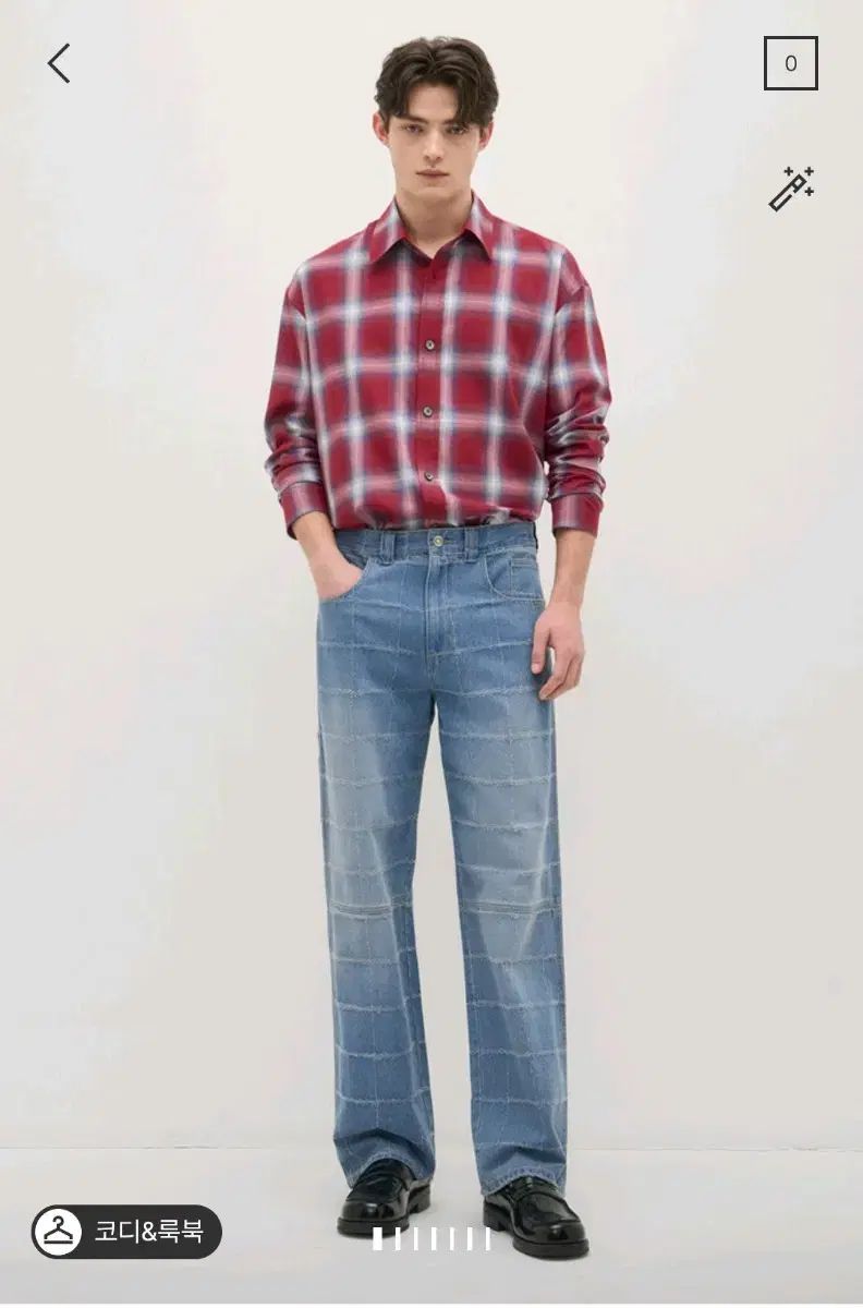 SYSTEM homme オンブレ CHECK シャツ 95 19,668円