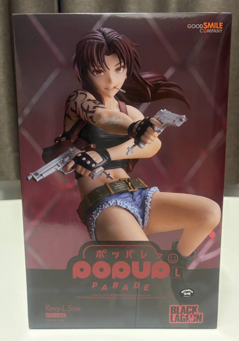 POP UP PARADE BLACK LAGOON レヴィ L size 新品未開封 フィギュア