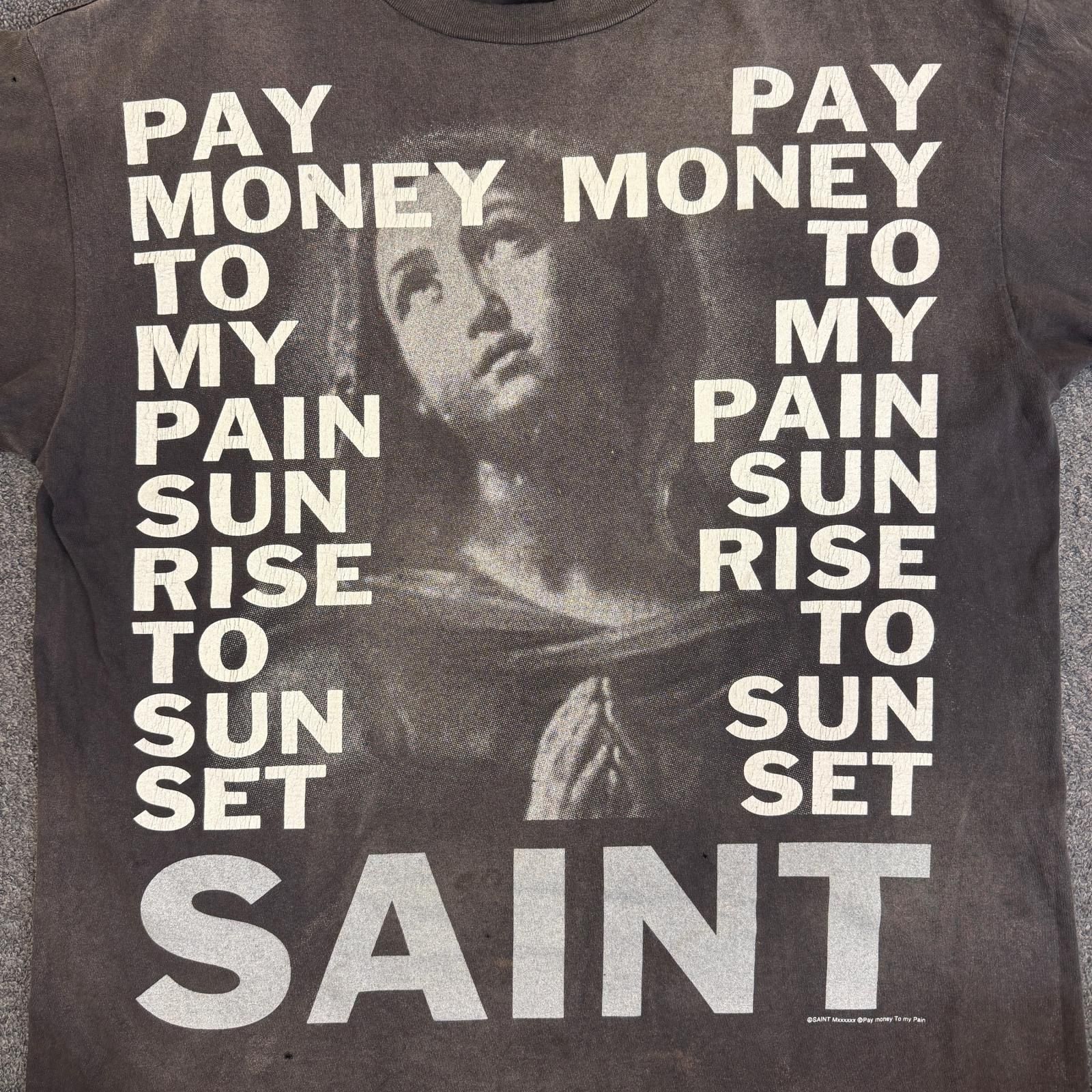SAINT MICHAEL × Pay money To my Pain SS TEE / STAY REAL 半袖T 