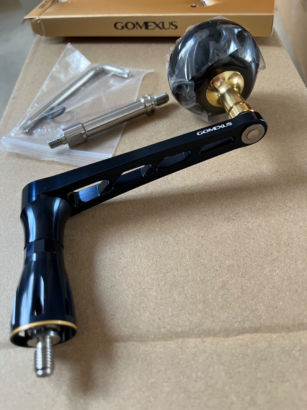 ゴメクサス ステラSW 専用 ハンドル ソルティガSW パワーハンドル 超