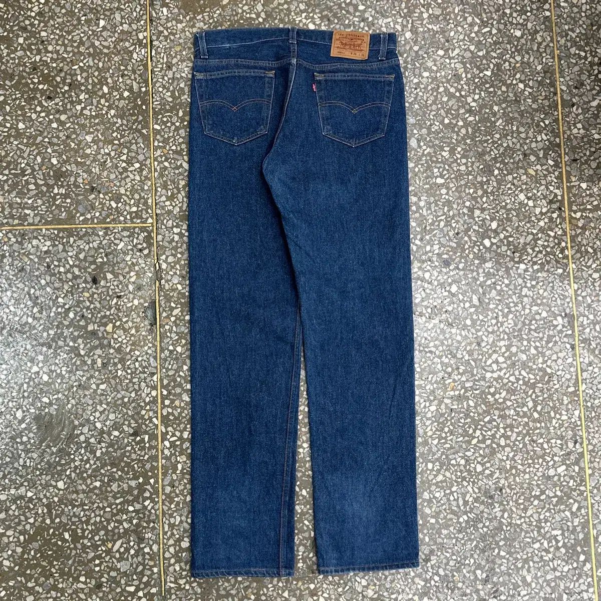 90s USA リーバイス 501XX STF ブルー ジーンズ デニム パンツ 34 