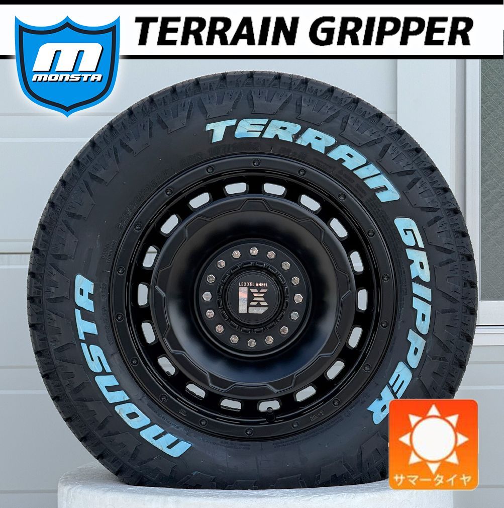 デリカD5 エクストレイル RAV4｜16インチ タイヤホイール モンスタ テレングリッパー 215/70R16 LEXXEL SwaGGer 新品4本セット