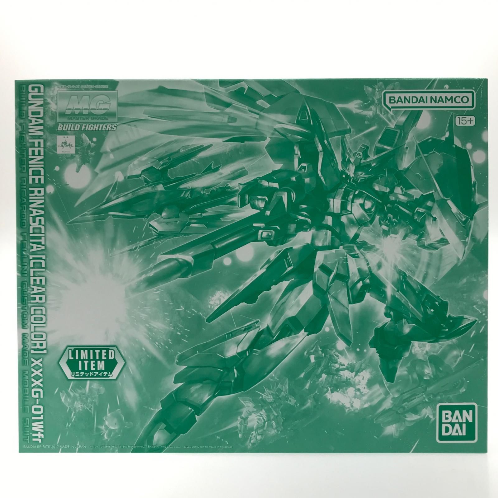 BANDAI バンダイ プラモデル　1/100 MG XXXG-01Wfr ガンダムフェニーチェリナーシタ クリアカラー 「ガンダムビルドファイターズ」 イベント限定