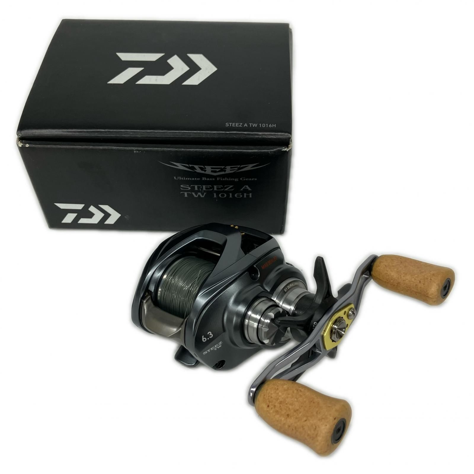 DAIWA ダイワ ベイトリール スティーズ A TW 1016H ハンドルノブ変更済 00613372