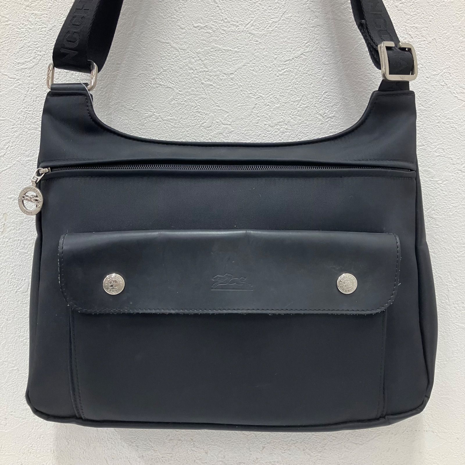 5133 LONGCHAMP ロンシャン ショルダーバッグ トートバッグ ブラック系 