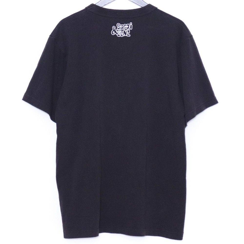 SACAI × GONZ ONE LOVE T-Shirt サイズ3 ブラック 24-0817S - メルカリ