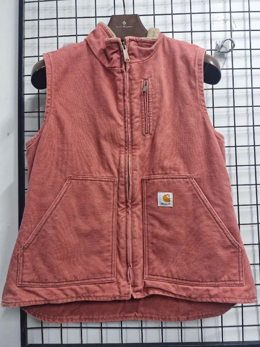 90S/55 Carhartt カーハート サンドストーン ネック BEST ベスト ヴィンテージ ローズ