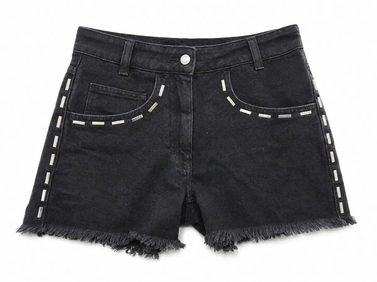IRO ブラック デニム ショートパンツ 23W