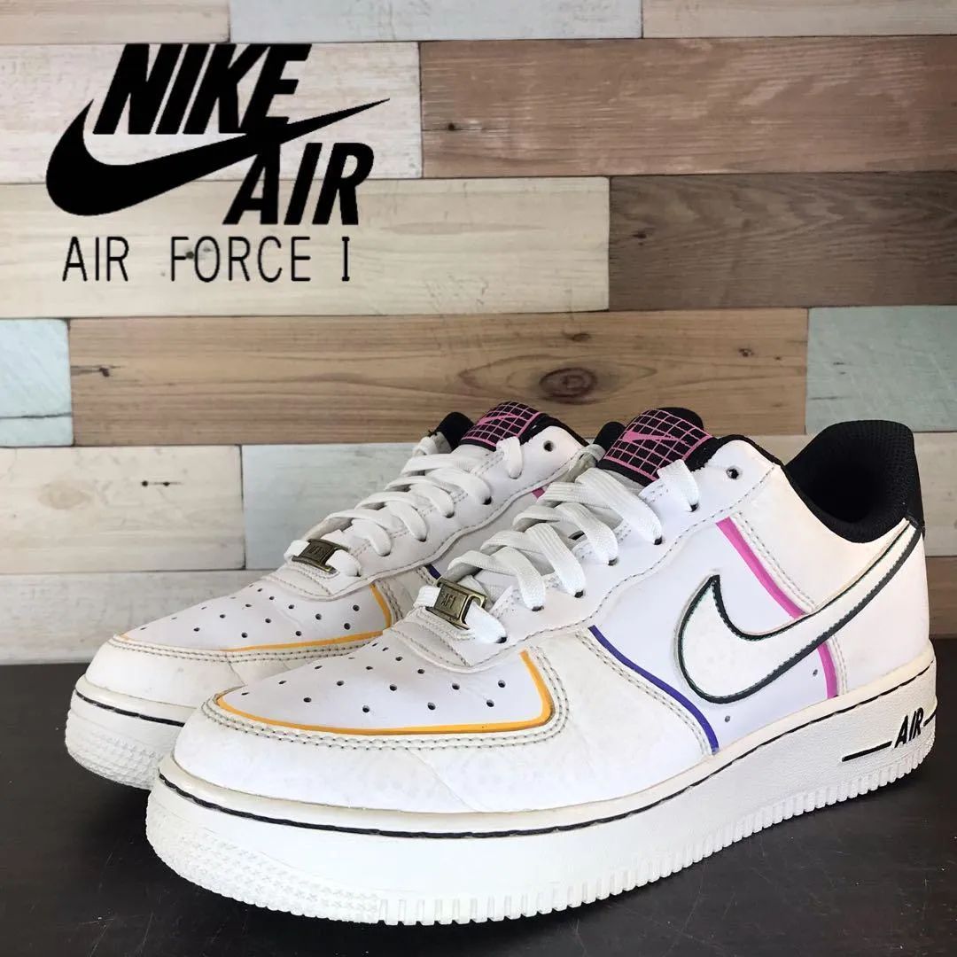 NIKE ナイキ AIR FORCE 1 エアフォース1 ホワイト ピンク25 【公式通販】