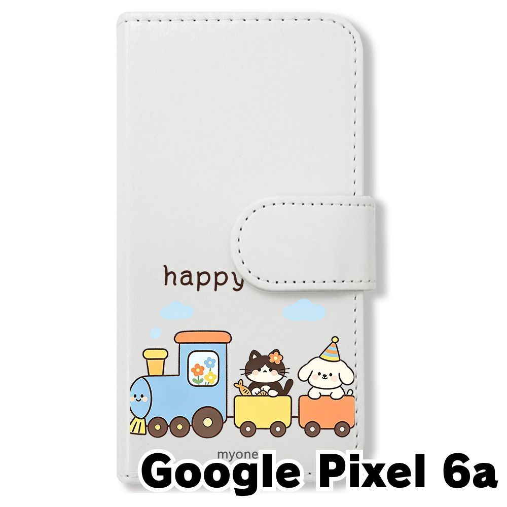 新品未使用】 Google Pixel 6a 手帳型スマホ ケース (色：ホワイト