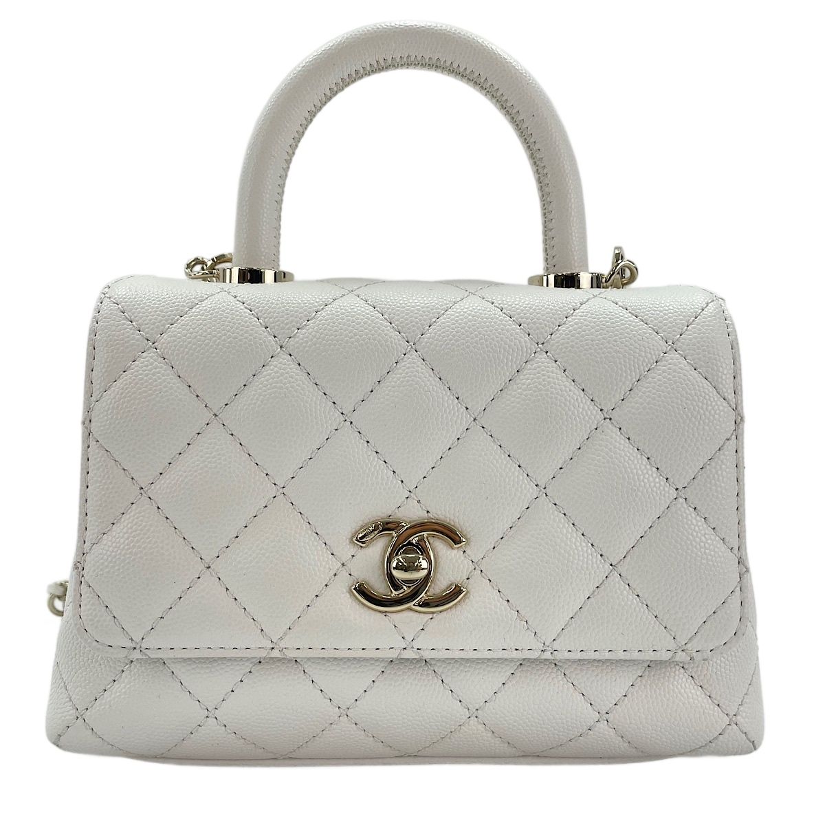 CHANEL シャネル ハンドバッグ ココハンドル 【中古】