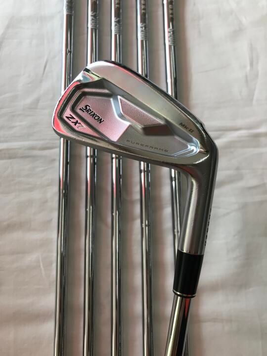 ダンロップ　SRIXON ZX7 Mk2　ダイナミックゴールド D.S.T.(NEWデザイン)　S200フレックス　アイアンセット　中古【最短即日発送】