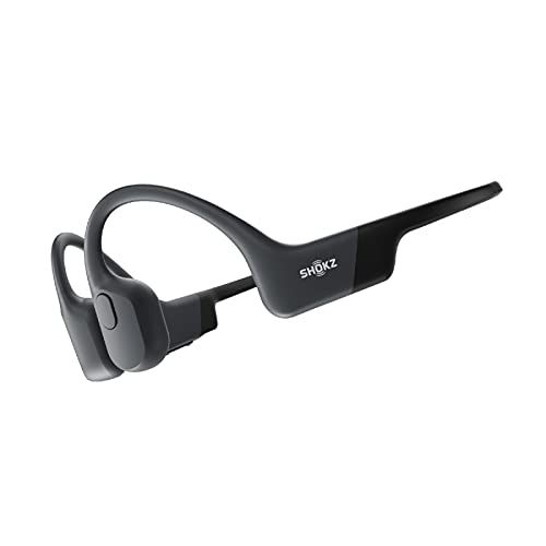 Shokz (ショックス) OpenRun 骨伝導イヤホン ワイヤレスイヤホン オープンイヤー 【IP67防水防塵 DualPitch技術 8時間連続再生 Bluetooth 5.1】 耳を塞がない ながら聴き 軽量 マイク付き 自動ペアリン e0931f70