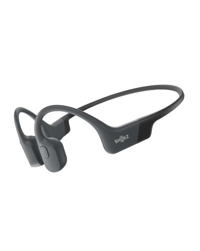 Shokz (ショックス) OpenRun 骨伝導イヤホン ワイヤレスイヤホン オープンイヤー 【IP67防水防塵 DualPitch技術 8時間連続再生 Bluetooth 5.1】 耳を塞がない ながら聴き 軽量 マイク付き 自動ペアリン 76b3efb0
