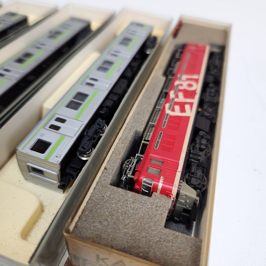 KATO Nゲージ 11両まとめ EF81 C57 103系 205系 鉄道模型 KATO Nゲージ 11両まとめ EF81 C57 103系 205系 鉄道模型