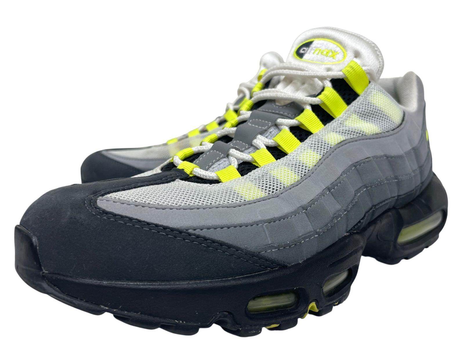 NIKE (ナイキ) Air Max 95 OG エアマックス95 ローカットスニーカー Neon Yellow ネオンイエロー CT1689-001 28.5cm US10.5 グレー系 メンズ/045
