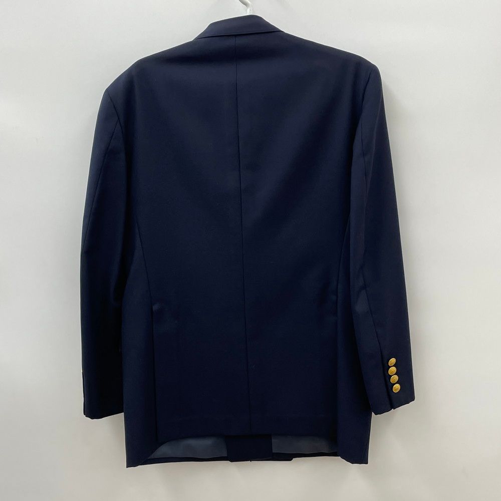 【美品】CHAPS• RALPH LAUREN ダブル　テーラードジャケット テーラードジャケット 紺ブレ CHAPS RALPH LAUREN チャップスラルフ