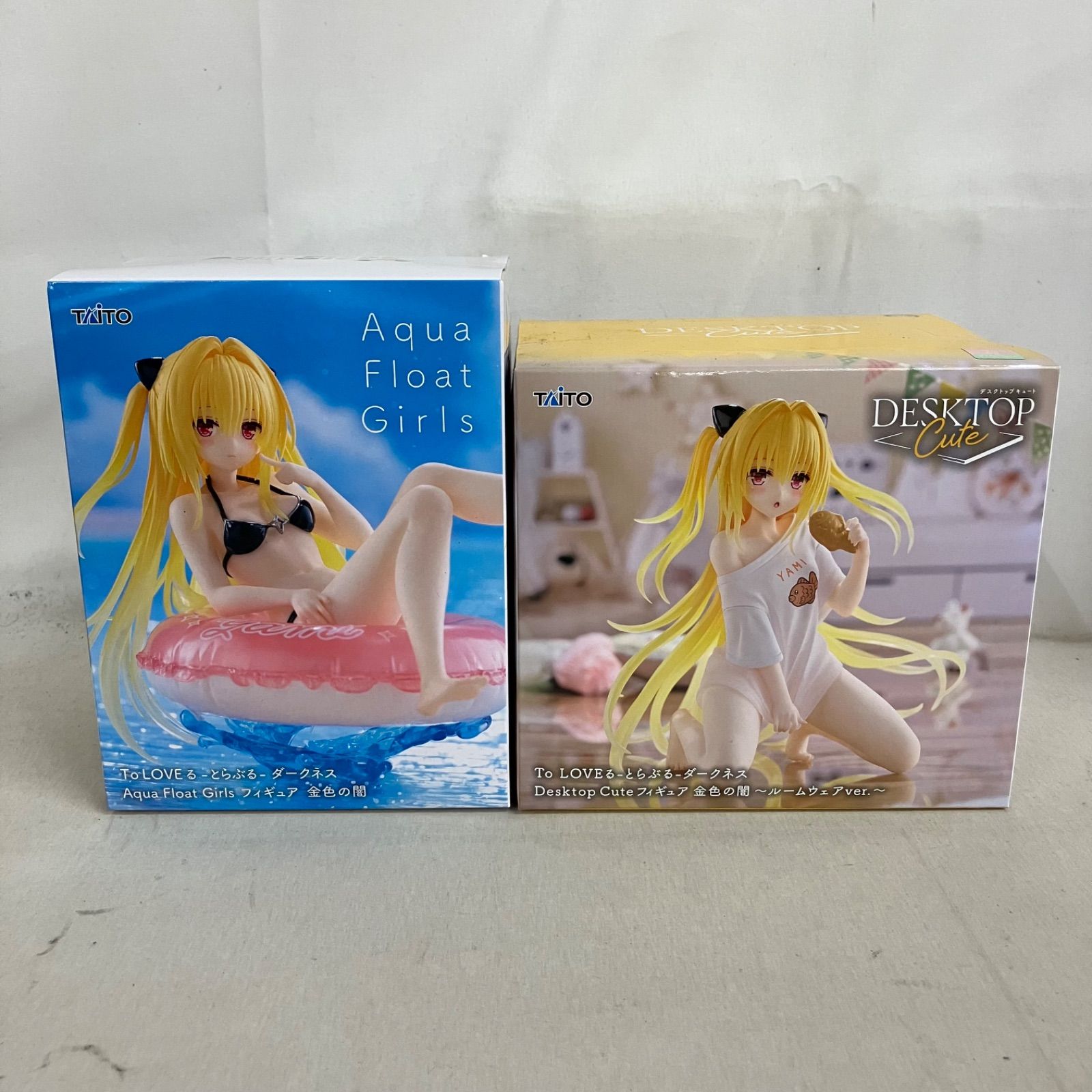 未開封 To LOVEる Aqua Float Girls 他 金色の闇 フィギュア 4個セット