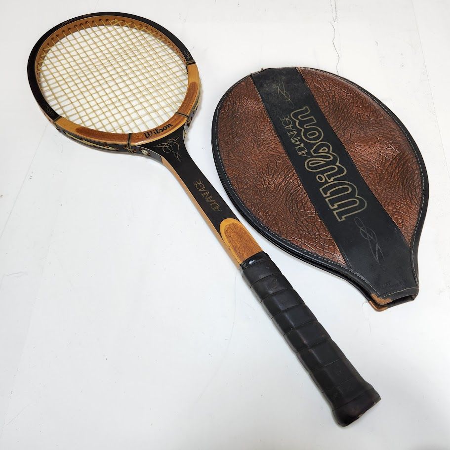 Wilson ADVANTAGE 　ウッドテニスラケット Wilson ADVANTAGE ウッドテニスラケット - メルカリ