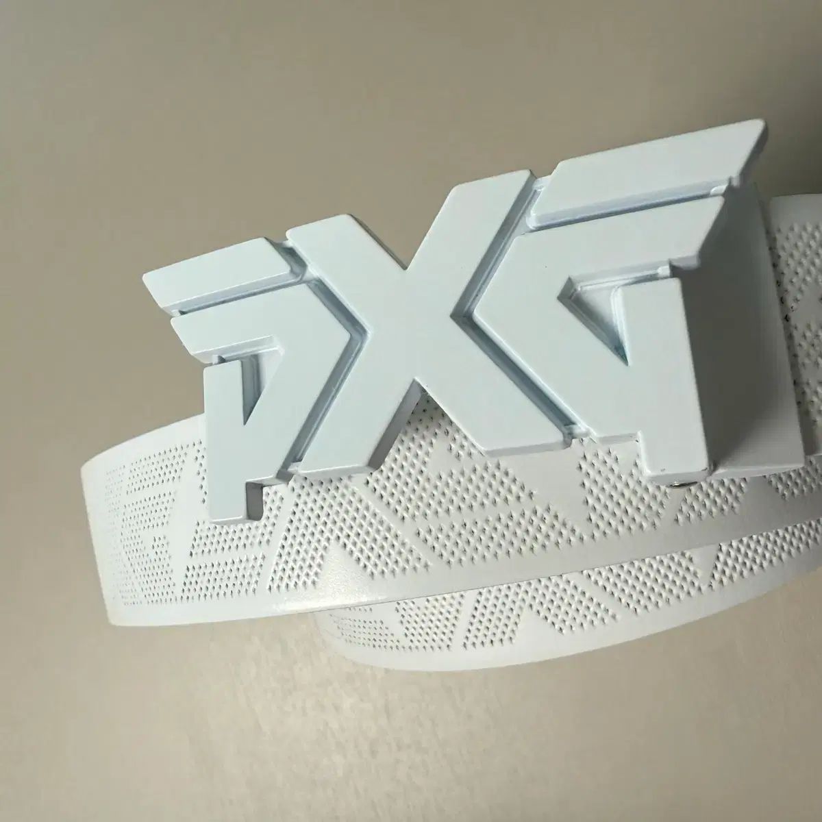 PXG ゴルフベルト オールホワイト 新品