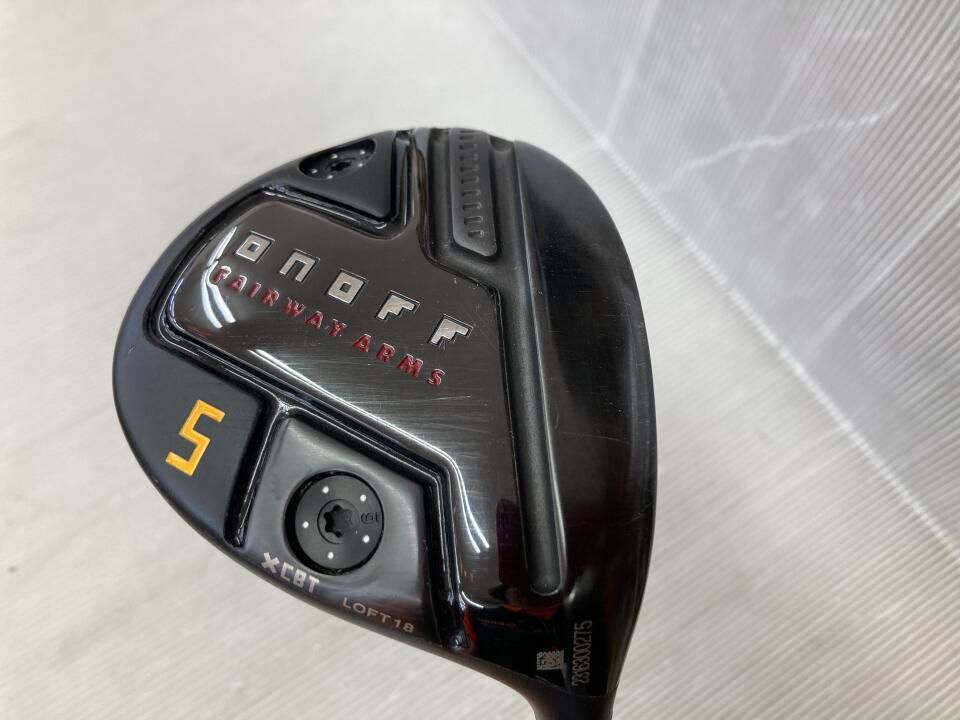 グローブライド　ONOFF FAIRWAY ARMS KURO 2024　18度　CBT:624F　Sフレックス　フェアウェイウッド　中古　ゴルフドゥ！大宮丸ヶ崎店【最短即日発送】