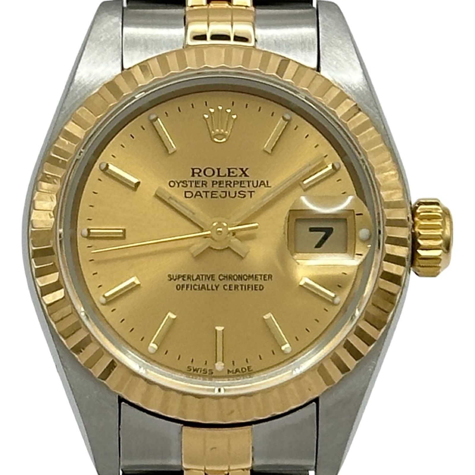 ロレックス ROLEX デイトジャスト 79173 ゴールド ゴールド/ステンレススチール 自動巻き レディース 腕時計