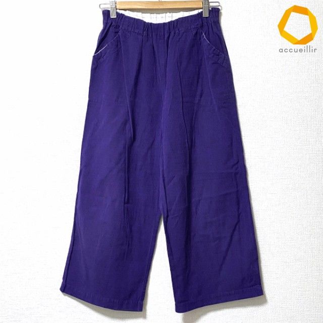 #anc ヤンマ産業 YAMMA パンツ 紫系 ワイド 日本製 レディース [1013559]