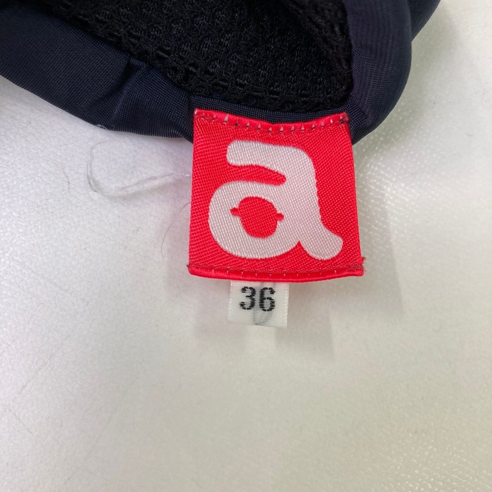 サイズ：36 ARCHIVIO アルチビオ 裏地付 スカート ネイビー系
