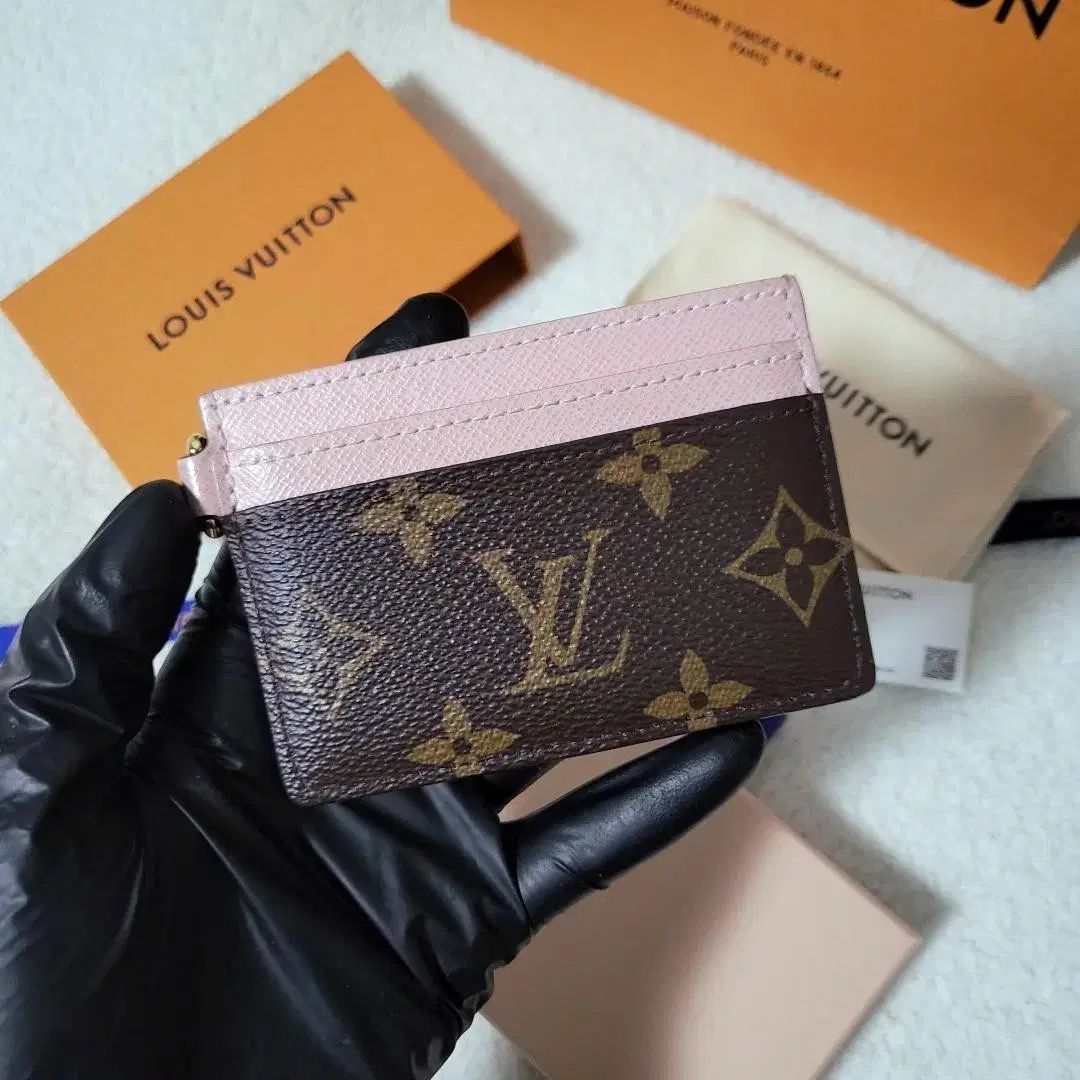 フルセット Louis Vuitton ルイヴィトン モノグラム LV チャーム カードウォレット カード財布