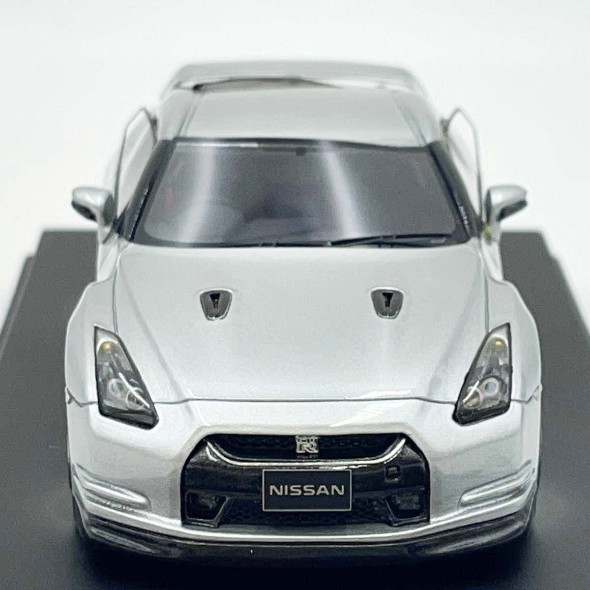 ミニカー [hpi racing] 1/43 Nissan GT-R R35 8405 hpi-racing 1/43 日産 R35 GT-R ニッサン シルバー 8404 ミニカー
