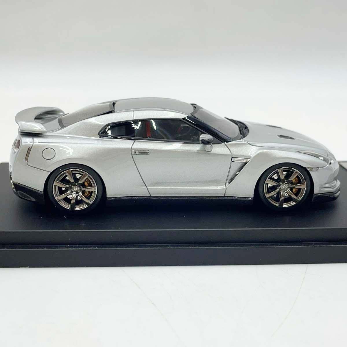 hpi-racing 1/43 日産 R35 GT-R ニッサン シルバー 8404 ミニカー
