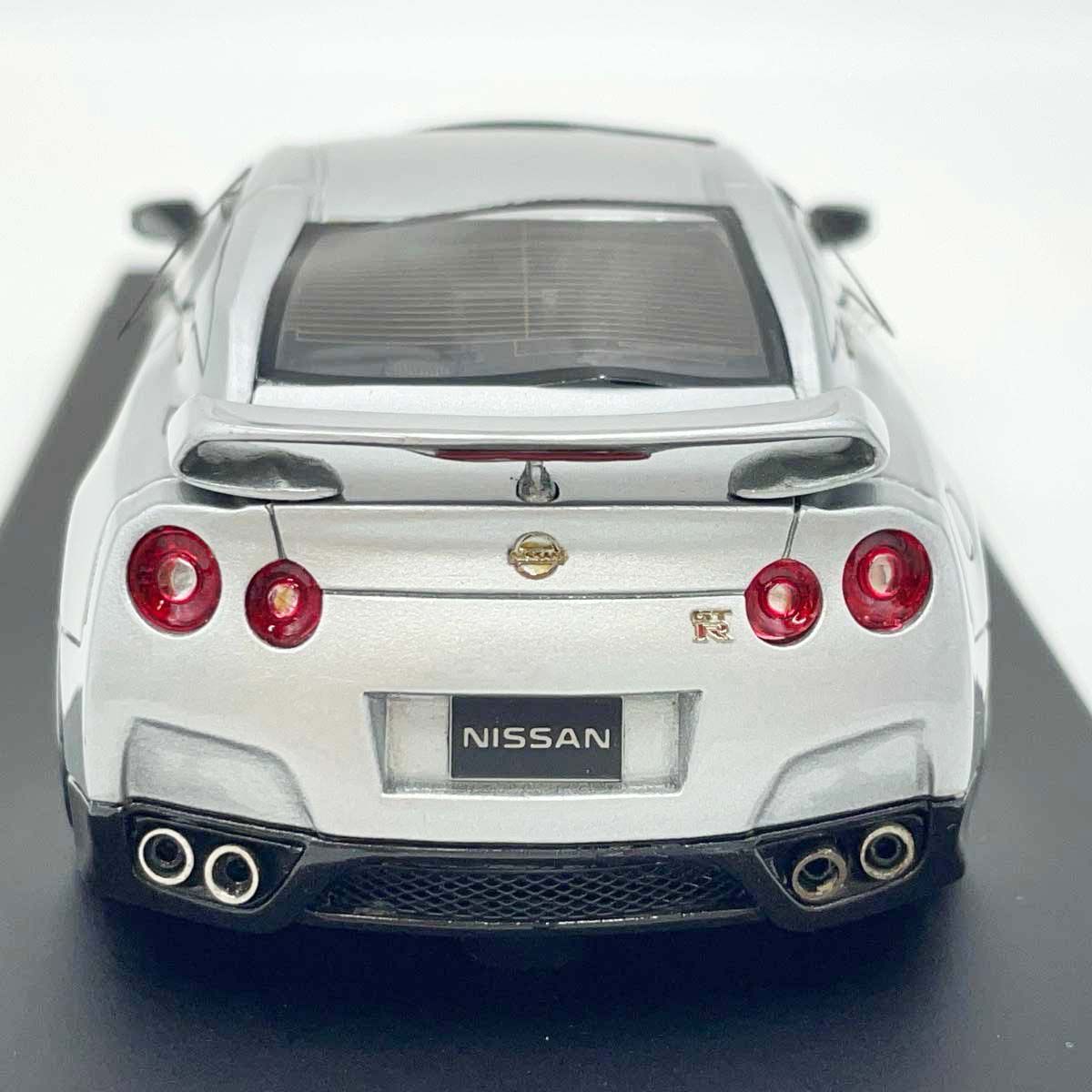 hpi-racing 1/43 日産 R35 GT-R ニッサン シルバー 8404 ミニカー