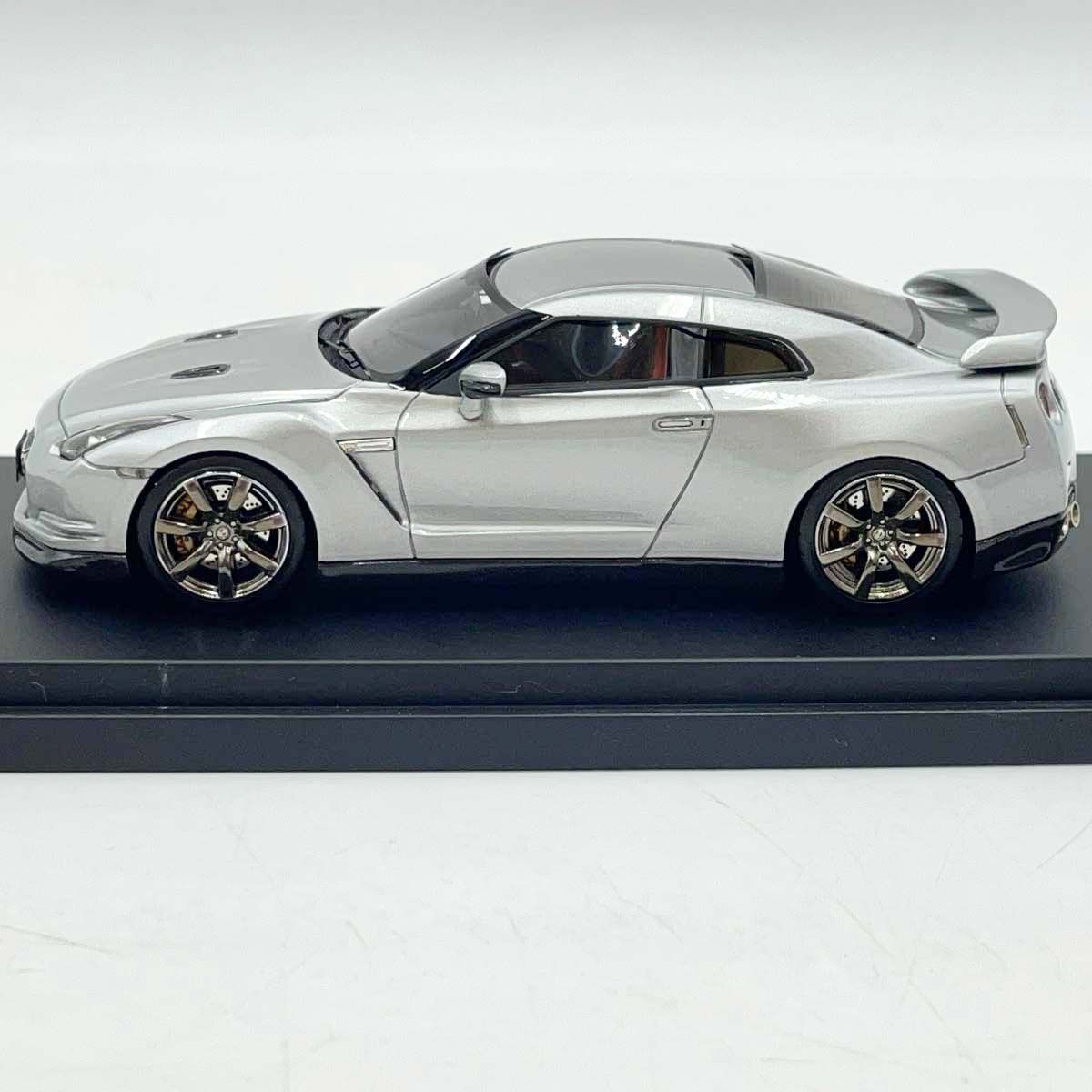 hpi-racing 1/43 日産 R35 GT-R ニッサン シルバー 8404 ミニカー