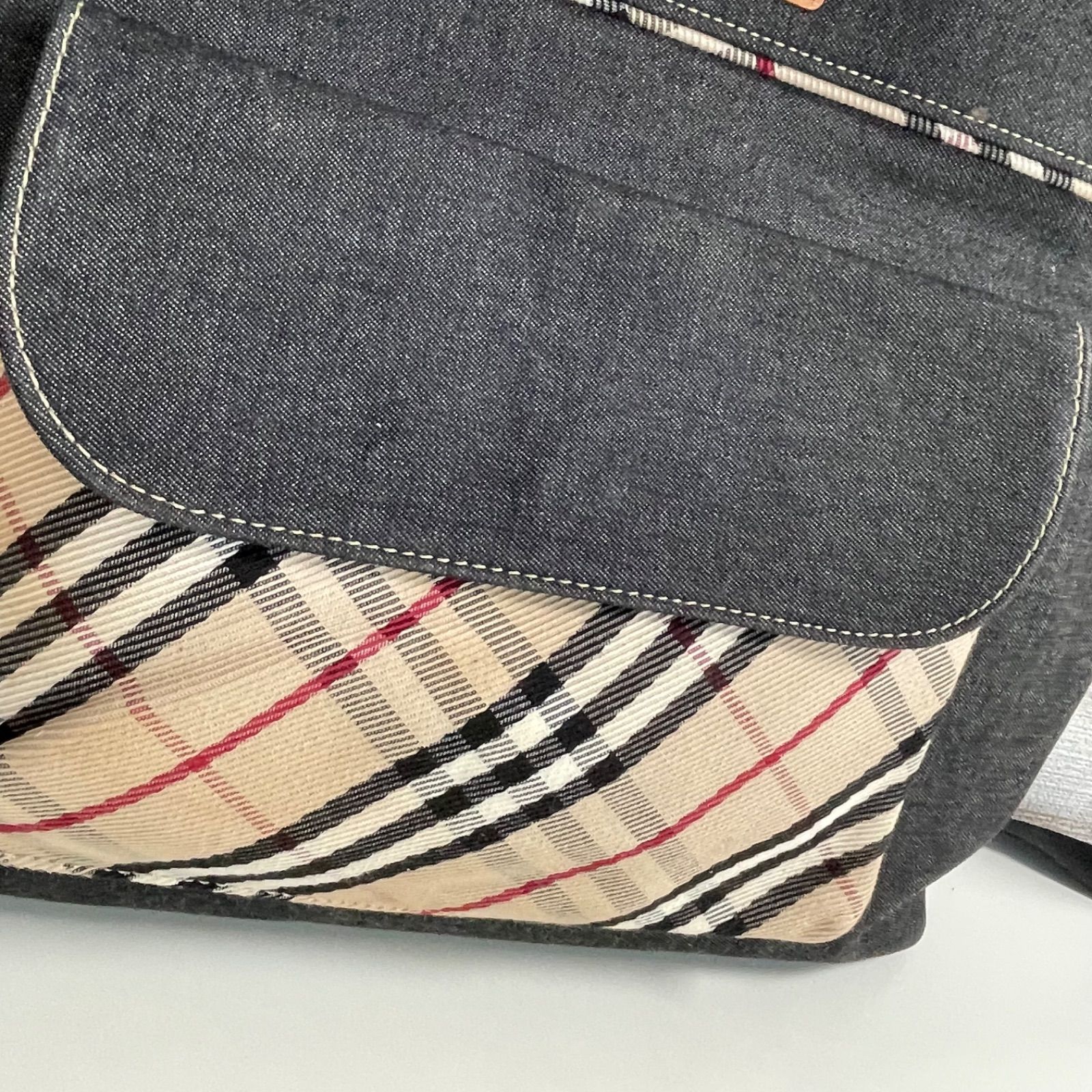 Burberry 2way ショルダーバッグ ノバチェック ユニセックス - メルカリ